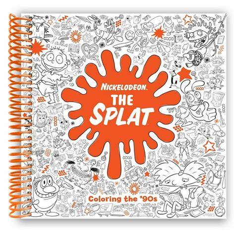 the splat coloring book