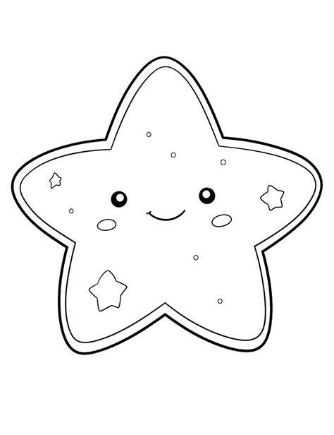 the star coloring pages