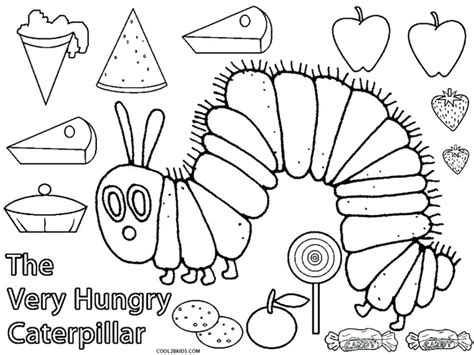 the very hungry caterpillar coloring book pdf