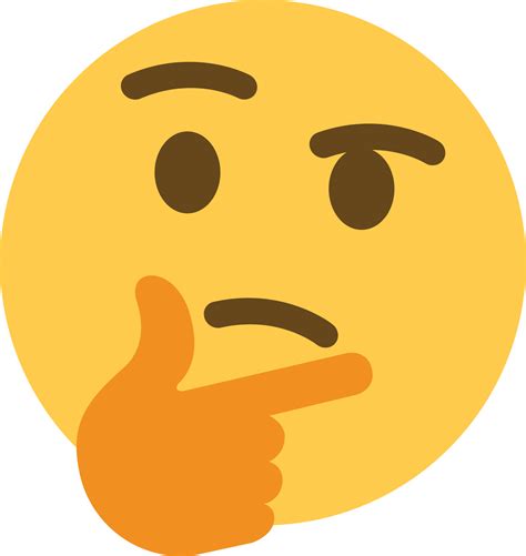 thinking emoji