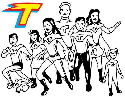 thunderman coloring pages