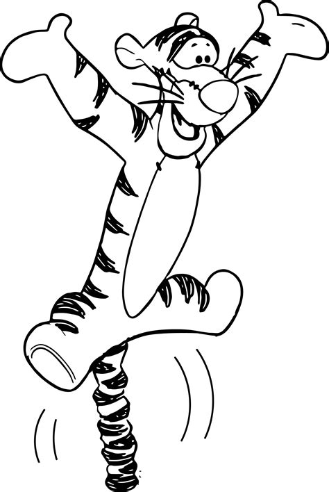 tigger coloring pages