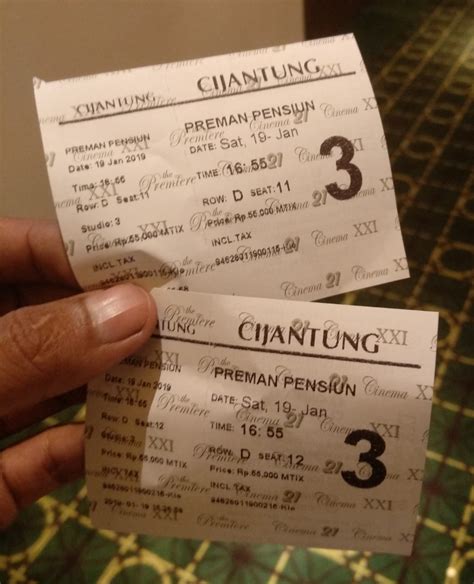 tiket bioskop