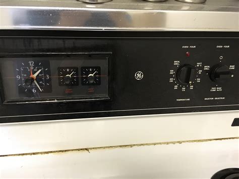 timer in electric stove