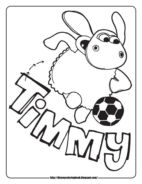 timmy time coloring pages