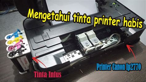 Tinta printer cepat habis