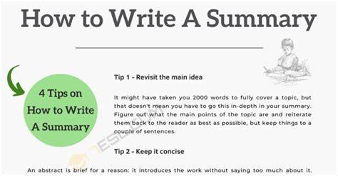 Tips menulis summary