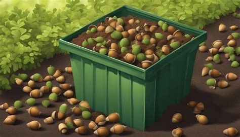 tips on composting acorns
