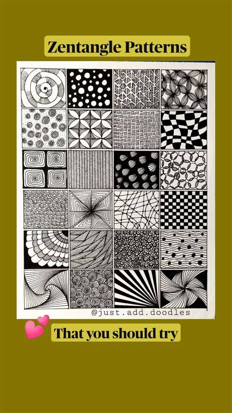 tips zentangle lanjutan