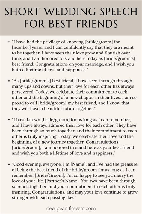 toast for best friend wedding