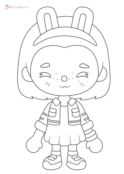 toca boca coloring pages free