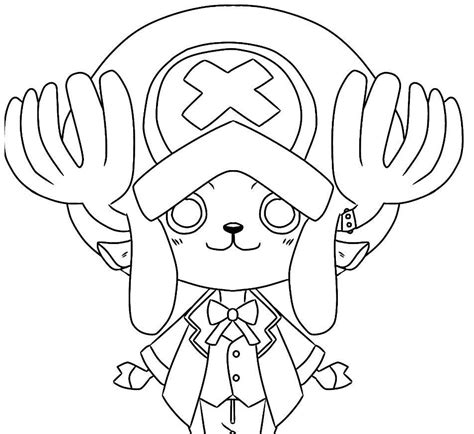 tony tony chopper coloring pages