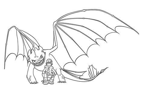 toothless coloring pages
