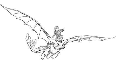 toothless colouring pages
