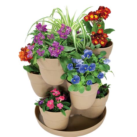 tower pots for plants