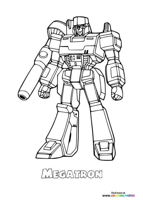 transformers coloring pages