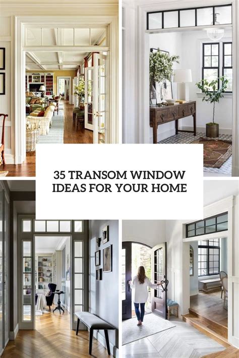 transom window ideas