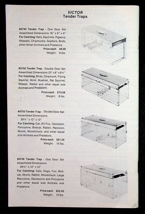 Trapping Supplies Catalog