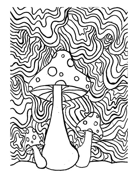 trippy coloring sheets