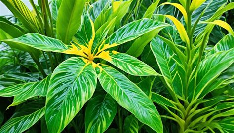 tropical foliage plant