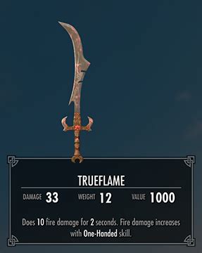 Trueflame Skyrim Walkthrough