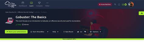 Tryhackme Gobuster Walkthrough