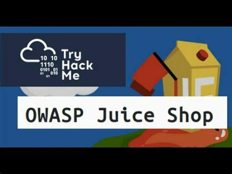Tryhackme Juice Shop Walkthrough