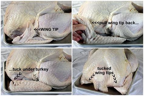 tuck wings on turkey