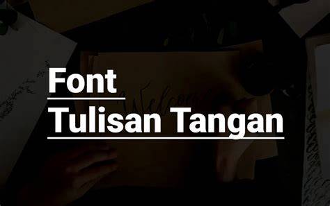 tulisan tangan