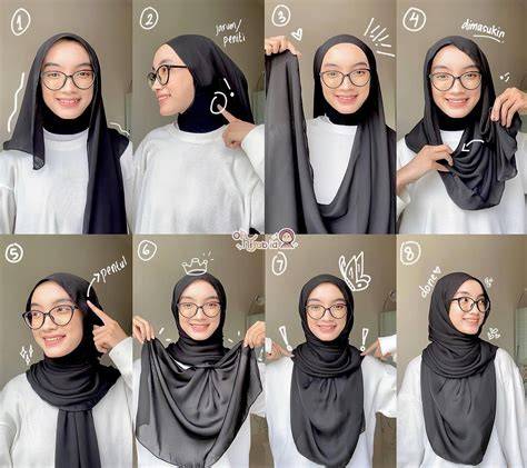 Tutorial Hijab Pashmina Sederhana Namun Elegan