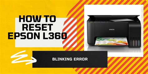 Tutorial Reset Epson L360