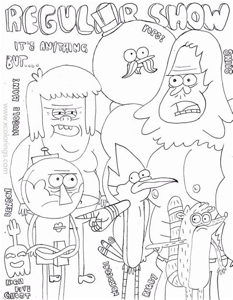 tv show coloring pages