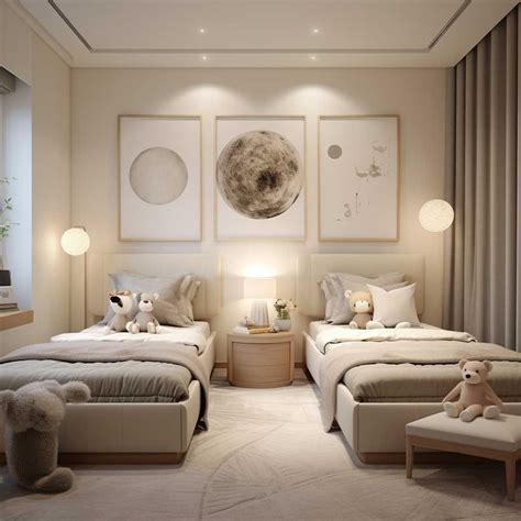 Two kids bedroom ideas neutral and gender neutral