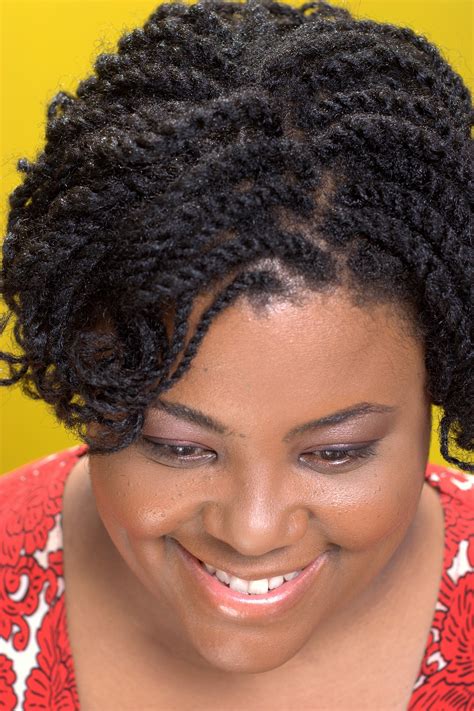 two strand twist styles for short hair