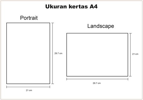 ukuran landscape kecil