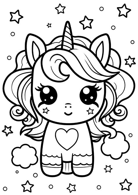 unicorn coloring pages