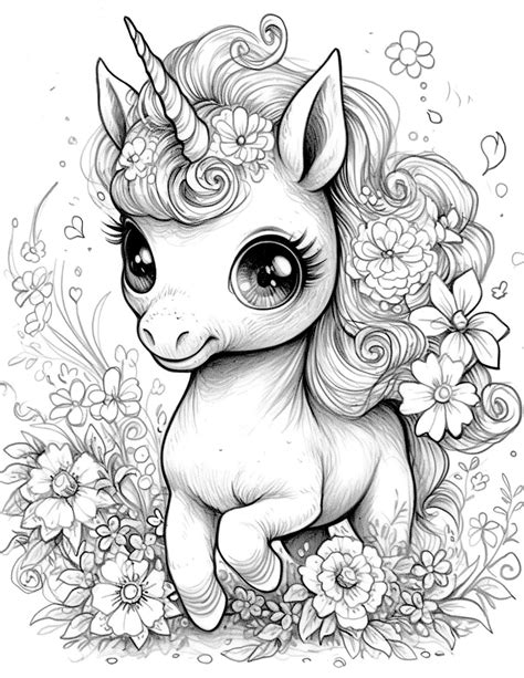 unicorn coloring pages adults