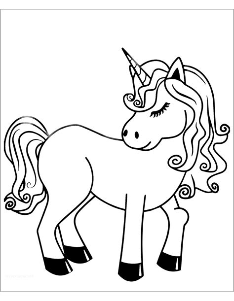 unicorn pictures to colour free
