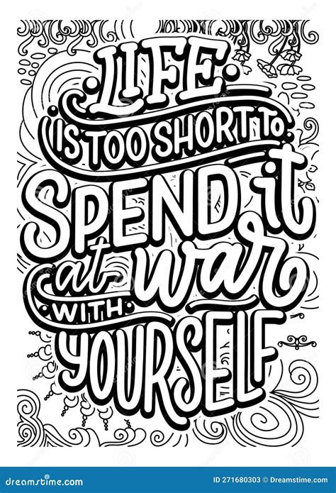 unique quote coloring pages for adults