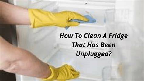 unplugged fridge mold