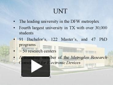 Unt Powerpoint Template