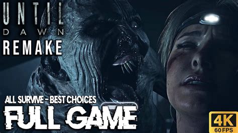 Until Dawn All Survive Walkthrough