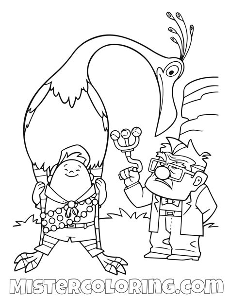 up movie coloring pages