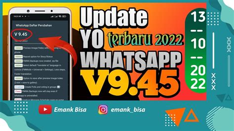 Perbedaan antara YoWhatsApp dan WhatsApp Asli - Update