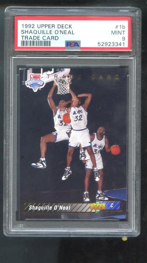 upper deck 92 93 shaquille o neal 1b