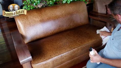 using leather conditioners on couches