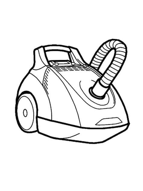 vacuum coloring pages