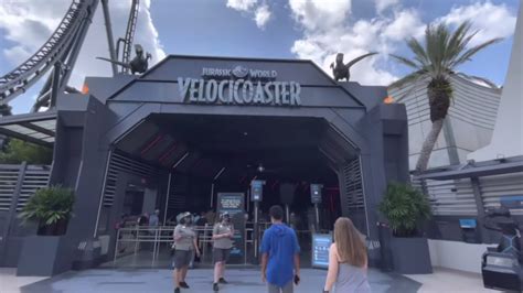 Velocicoaster Line Walkthrough