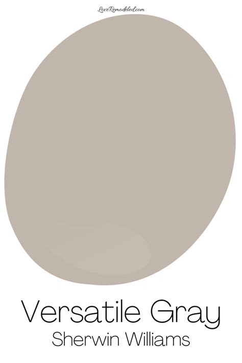 versatile gray sherwin williams