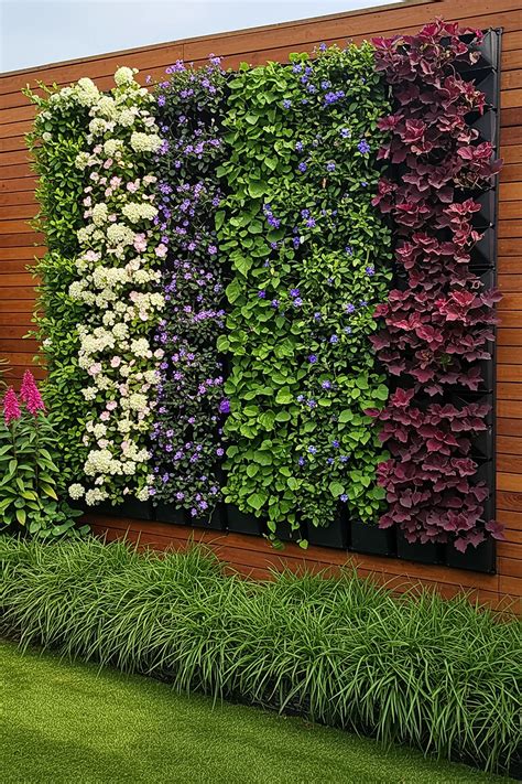 vertical garden for privacy